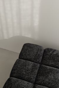 Kaboompics - Close-Up of Black Textured Ottoman