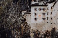 Kaboompics - Predjama castle at the cave mouth in Postojna, Slovenia