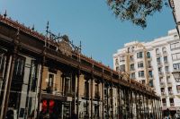 Kaboompics - Mercado de San Miguel Historic Facade in Madrid