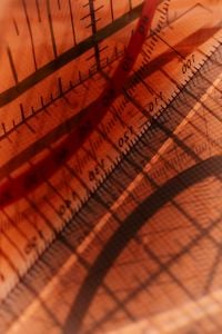 Kaboompics - Abstract Red Measuring Ruler Texture