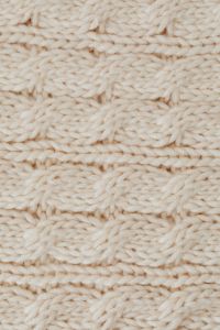 Kaboompics - Brown Cream Layered Knit Texture