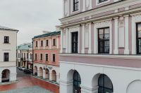 Kaboompics - Historic Arcaded Building in Zamość Square
