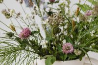 Kaboompics - Close-Up Wildflowers with Pink Clover and White Blossoms