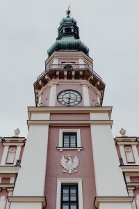 Kaboompics - Close-Up of Zamość Town Hall Tower