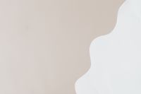 Kaboompics - Abstract Beige and White Curved Background with Clean Copy Space