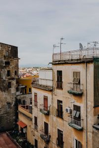Kaboompics - Weathered Historic Houses and Rooftops in Naples