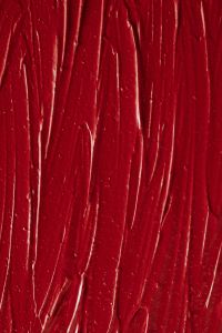 Kaboompics - Red Lipstick Texture with Fine Vertical Glossy Lines