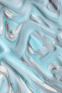 Kaboompics - Muted Blue Gray Marble with Flowing Curves