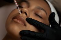 Kaboompics - Close-Up Cosmetic Injection Near Lips