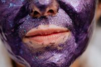 Kaboompics - Woman with facial skincare mask