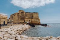 Kaboompics - Castel dell’Ovo and Rocky Breakwater Along the Naples Bay