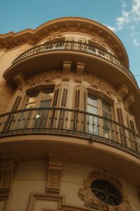 Kaboompics - Decorative Facade and Balcony in Malaga