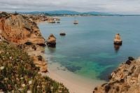 Kaboompics - Camilo beach (Praia do Camilo) in Lagos, Algarve, Portugal