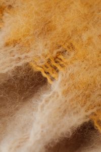 Kaboompics - Tan Fuzzy Wool Texture With Copy Space