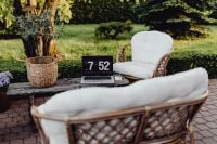Kaboompics - Outdoor office with laptop