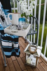Kaboompics - Seaside Style: Nautical Balcony Decor