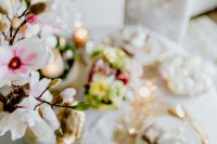 Kaboompics - Dreamy Soft-Focus Spring Blossoms and Easter Table Decor with Warm Candlelight