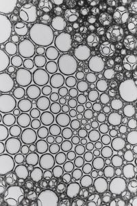 Kaboompics - Dense Bubble Pattern Repetitive Circular Texture