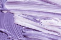 Kaboompics - Lavender Brush-Painted Background with Open Pale Space for Stationery and Branding