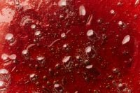 Kaboompics - Red Liquid with Clear Bubbles