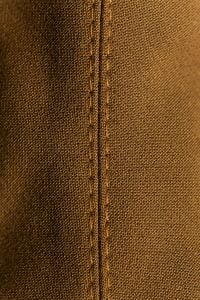 Kaboompics - Khaki Gabardine Fabric Texture with Topstitching Detail