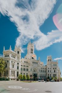 Plaza de la Cibeles - Central Post Office (Palacio de Comunicaciones), Madrid, Spain