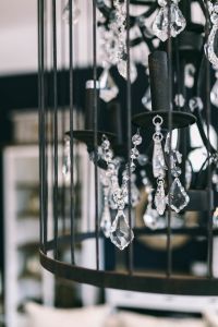 Kaboompics - Crystal Chandelier Detail In A Vintage Interior
