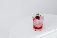 Kaboompics - Raspberry Cocktail In Sunlight
