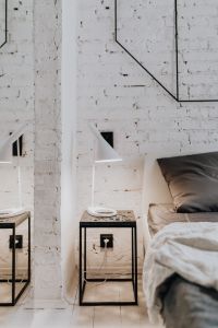 Kaboompics - Living Room With Scandi Interior Design, Un'common Marble Table