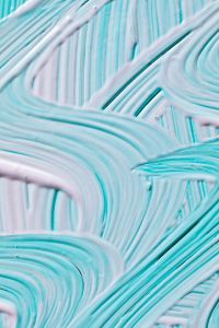 Kaboompics - Pastel Blue Paint Ridges with Subtle Pink Accents