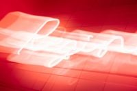 Kaboompics - Red Neon Sign with Horizontal Long Exposure Light Trails