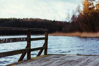 Kaboompics - Winter walk by the lake