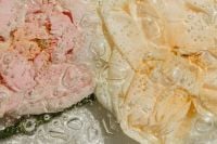 Kaboompics - Pink and Pale Yellow Flower Petals with Water Droplets, Landscape Floral Glass Texture