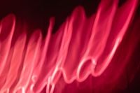 Kaboompics - Black and White Abstract Neon Light Trails