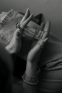 Kaboompics - Black and White Photo of Rolled Dollar Bills Dollars Aesthetic