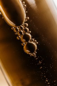Glass Textures & Liquid Bubbles for Beauty Backgrounds
