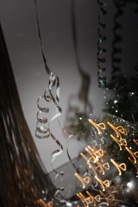 Kaboompics - Silver Streamers and Golden Curly Confetti