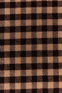 Kaboompics - Brown Gingham Weave Macro – Textile Fiber Structure