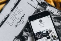 Kaboompics - Life on Instagram Book, iPhone mobile