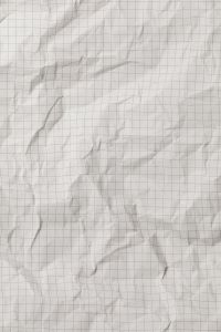 Kaboompics - Crumpled White Graph Paper Texture