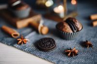 Kaboompics - Oreo Muffins