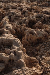 Kaboompics - Rugged Rocky Coast with Narrow Pebble Filled Channels