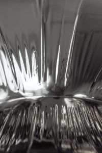 Kaboompics - Abstract Ribbed Chrome Texture Macro