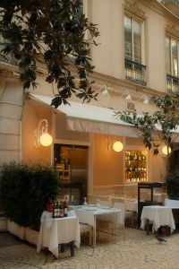 Kaboompics - Outdoor Restaurant Tables on Malaga Street