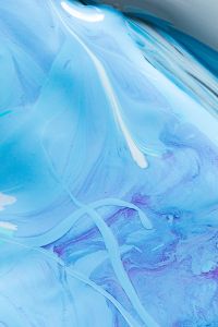 Kaboompics - Cool Blue Marble Swirls with Fine White Lines