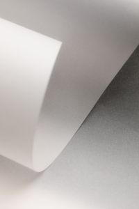 Kaboompics - White Paper Fold on Soft Gray Minimal Background
