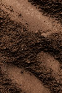 Kaboompics - Dark Brown Makeup Powder Texture