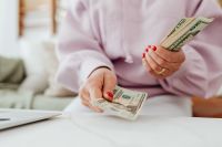 Kaboompics - Woman working from home - home office