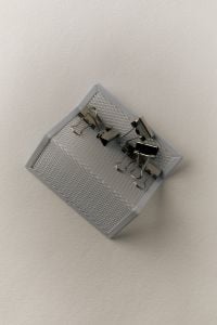 Kaboompics - Small Desk Organizer with Metal Stationery