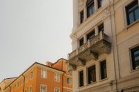 Kaboompics - Trieste Street Corner with Cream Palazzi and Terracotta Buildings